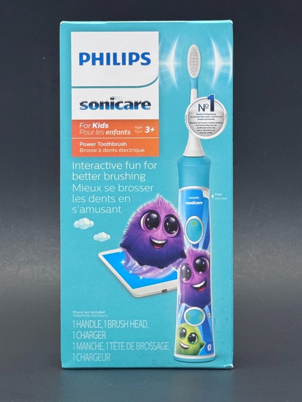 Philips Sonicare Kids Rechargeable Electric Power Toothbrush HX6321/02